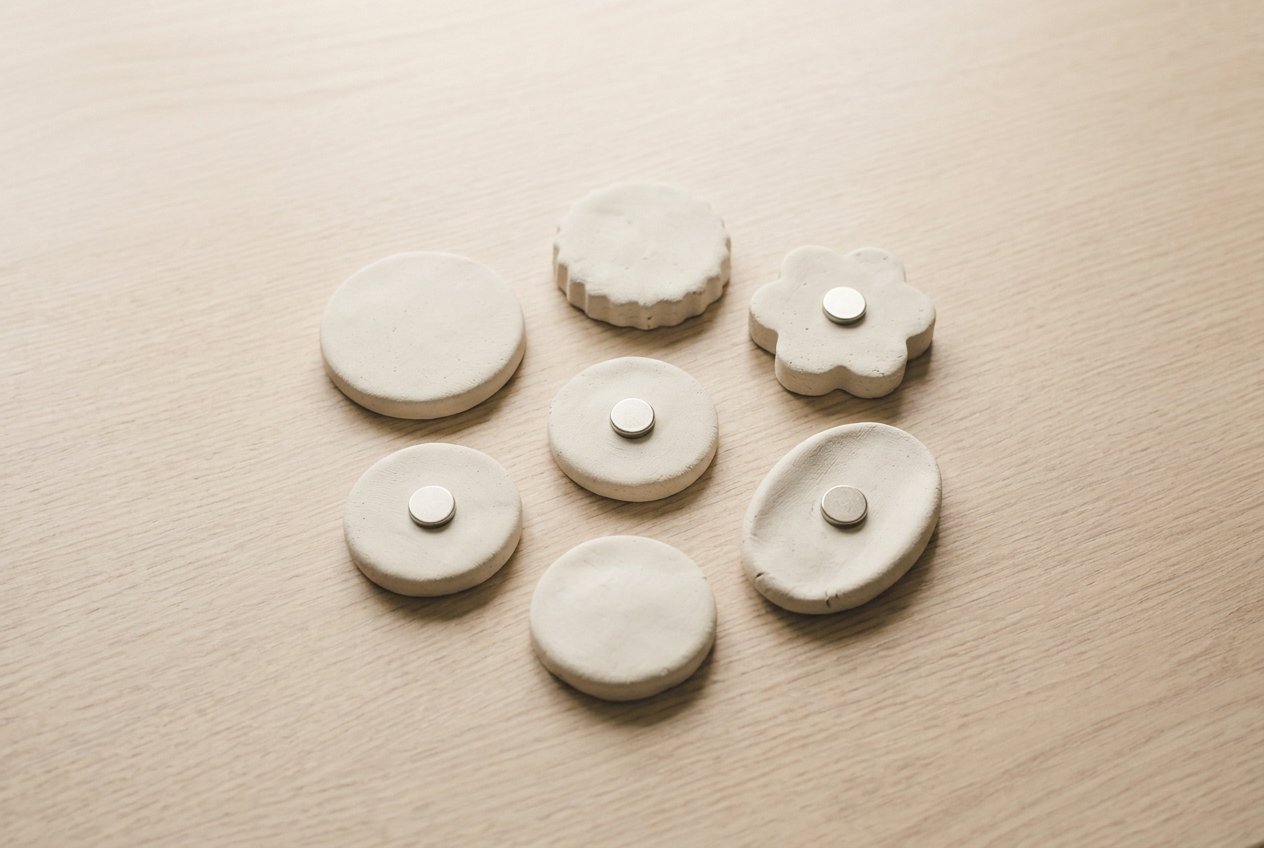 Air Dry Clay Magnets That Actually Hold Their Grip