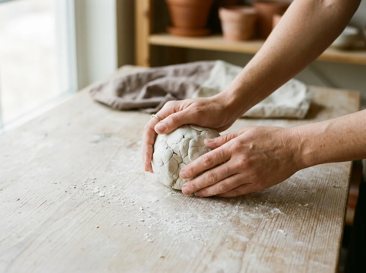 Step 1: Condition the clay