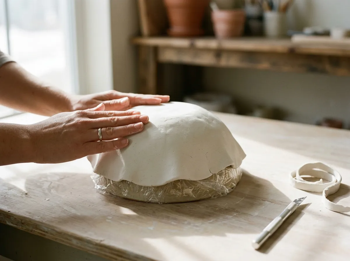 Step 3: Shape over the mold