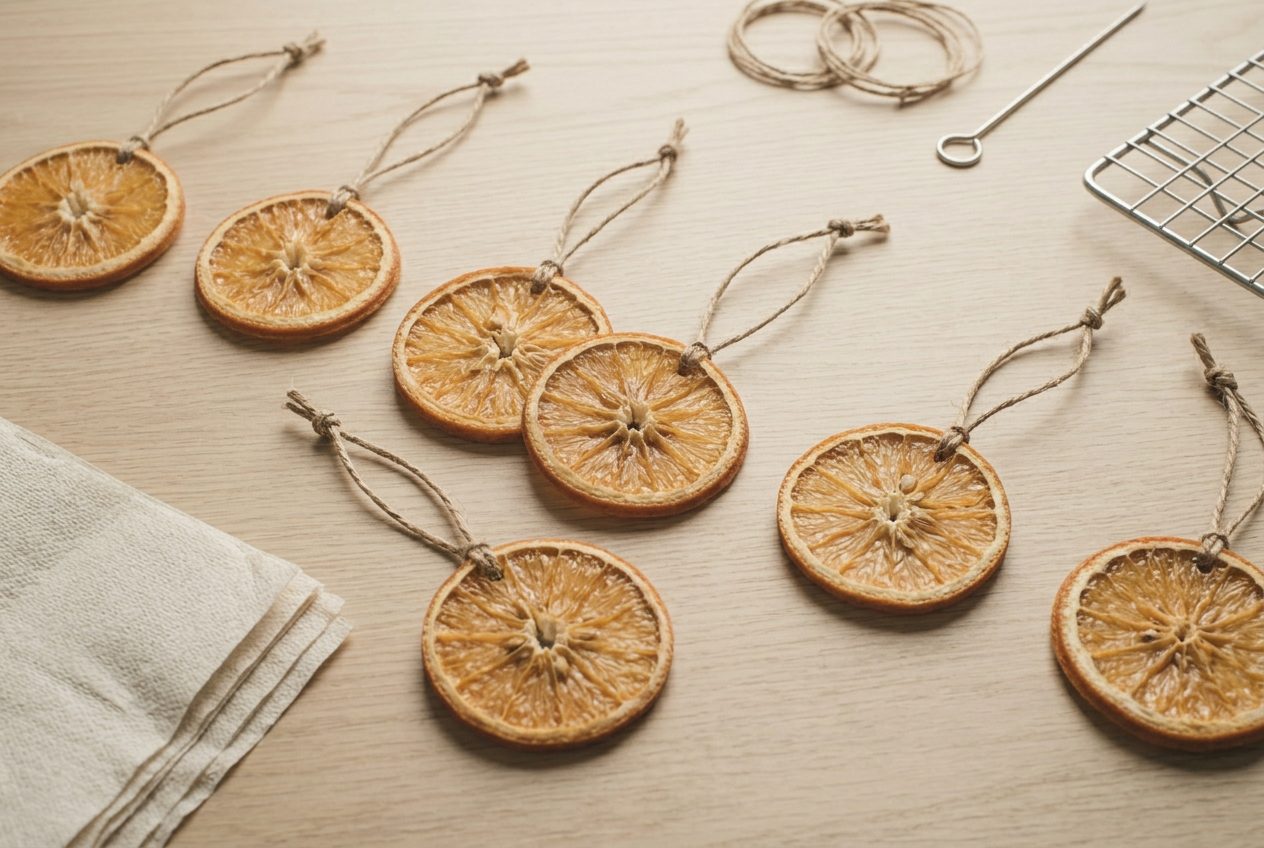 Dried Orange Slice Decorations That Do Not Go Brown
