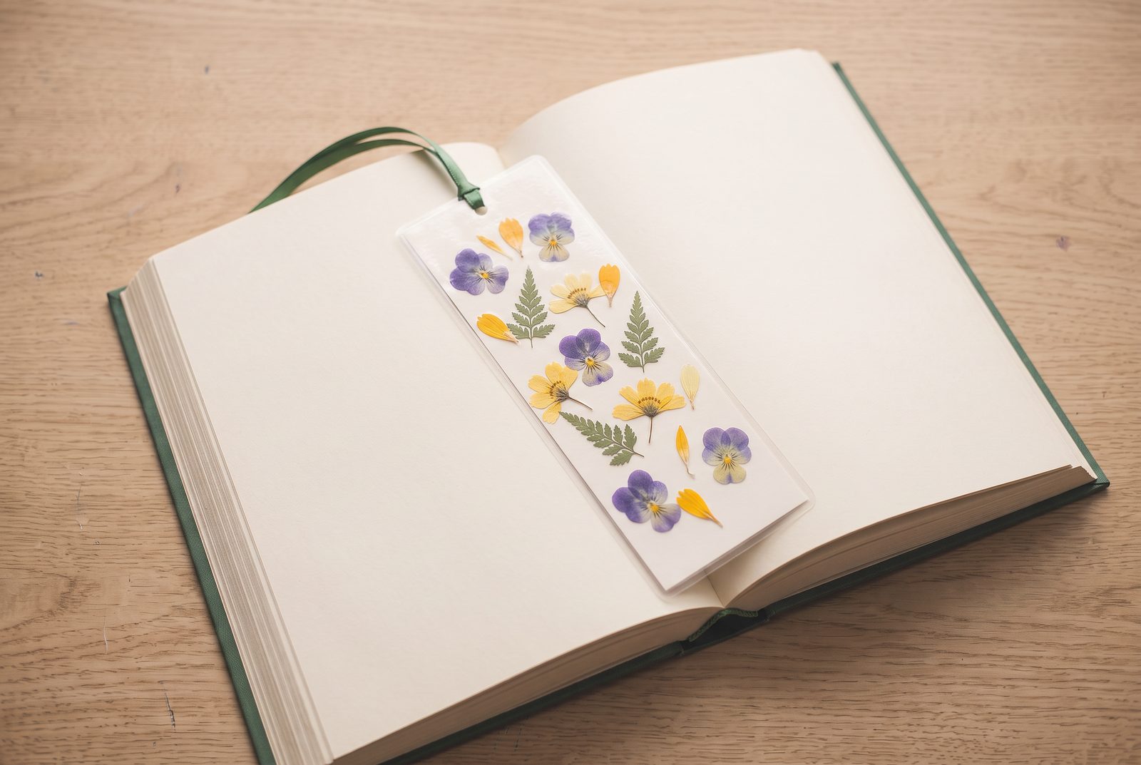 How to Make a Pressed Flower Bookmark