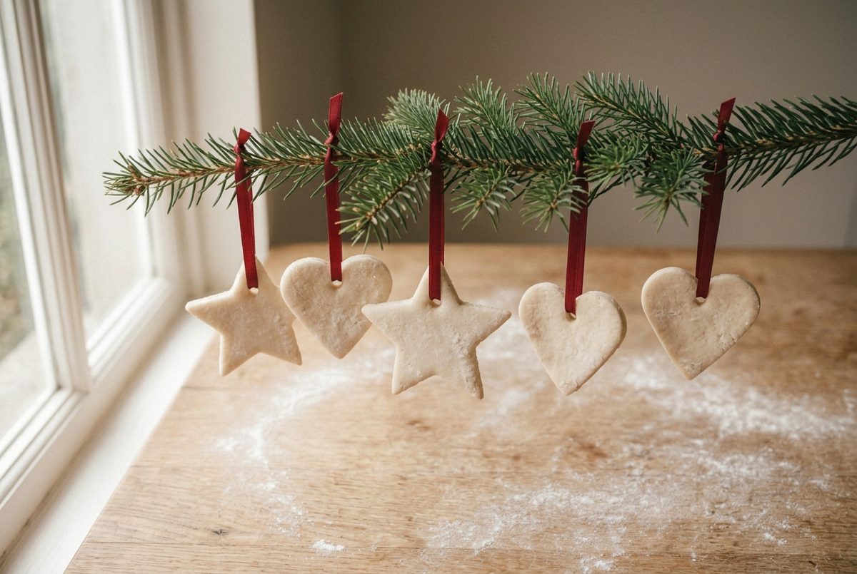 How to Make Salt Dough Christmas Ornaments
